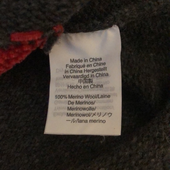 Madewell Gray Sweater with Star Accents - Picture 5 of 6